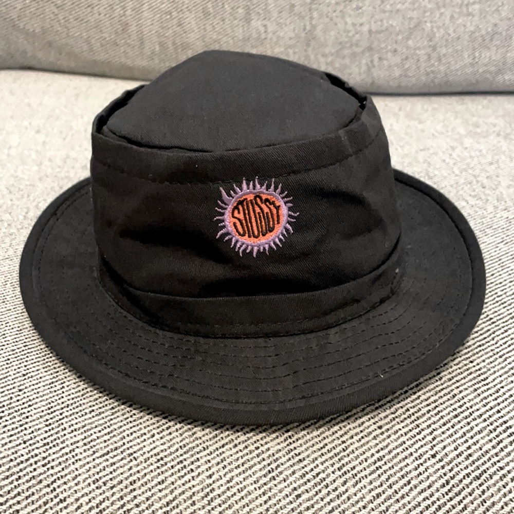 Vintage 90s Stussy Capz Bucket Hat